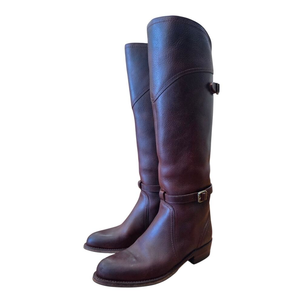 Vintage Frye Cognac Boots- $458 retail, Size 7